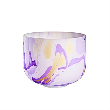 MEINL MCSB10B [Marble Crystal Singing Bowls 10'' / Crown Chakra - B4]