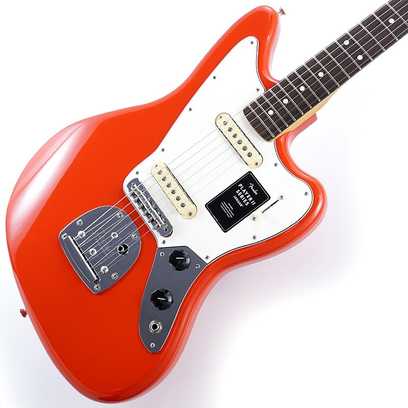 Fender MEX Player II Jaguar (Coral Red/Rosewood)