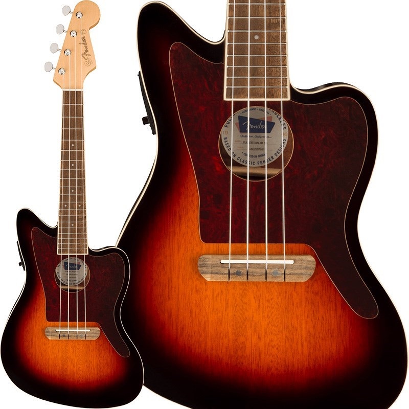 Fender Acoustics 【数量限定特価】【クリスマススペシャルSALE】 FULLERTON JAZZMASTER UKE (3-Color Sunburst) フェンダー