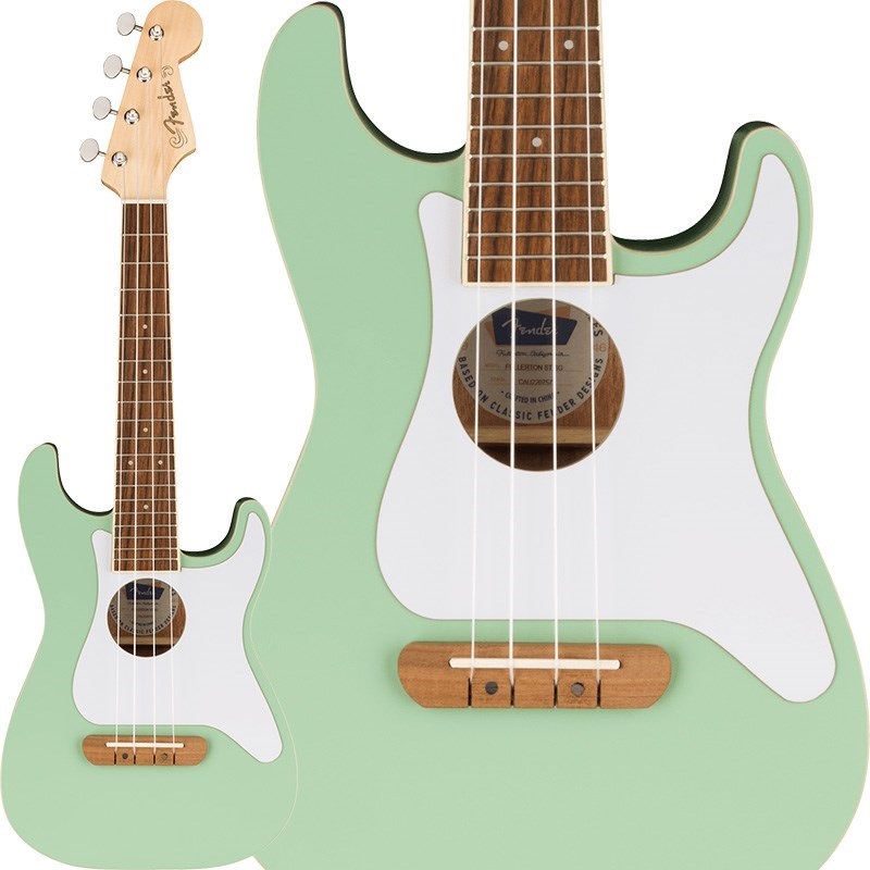 Fender Acoustics 【数量限定特価】【クリスマススペシャルSALE】 FULLERTON STRAT UKE (Surf Green)  フェンダー