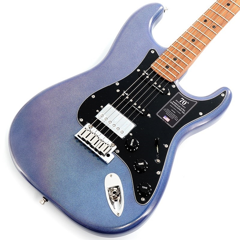 Fender USA 70th Anniversary American Ultra Stratocaster HSS  (Amethyst/Roasted Maple) ｜イケベ楽器店オンラインストア