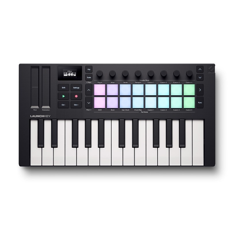 NOVATION Launchkey Mini 25 Mk4(ノベーション)【僅少在庫あり・完売の際は次回入荷10月下旬ご予約】