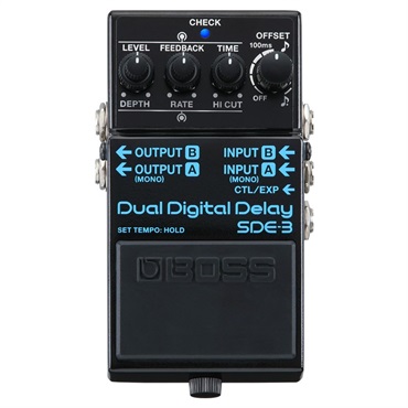 BOSS SDE-3[Dual Digital Delay]　【※2024年10月12日発売予定】