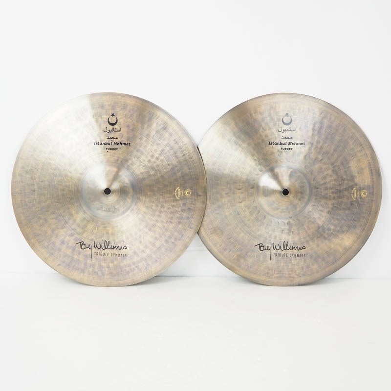 Istanbul／Mehmet Tony Williams Tribute Cymbal Hi Hats 15 pair [Top:1168g/Bottom:1264g] 【2024 トルコ・ファクトリー・ツアー選定品】