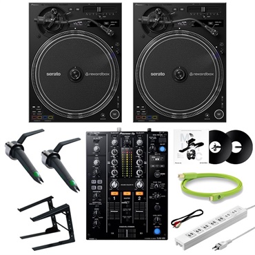 Pioneer DJ PLX-CRSS12 + DJM-450 ターンテーブルDJおすすめ10点セット