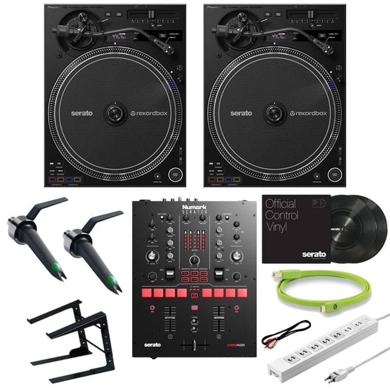 Pioneer DJ PLX-CRSS12 + Numark Scratch スクラッチDJおすすめ10点セット ｜イケベ楽器店オンラインストア