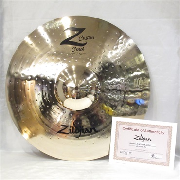 Zildjian Z Custom Crash 19'' [NZZLC19C]【影丸さん選定シンバル】