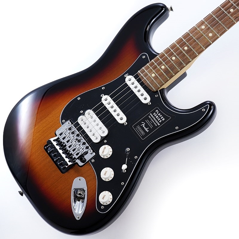 Fender MEX Player Stratocaster with Floyd Rose HSS (3-Color Sunburst/Pau  Ferro) SN.MX22285173【キズ有り特価】 ｜イケベ楽器店オンラインストア