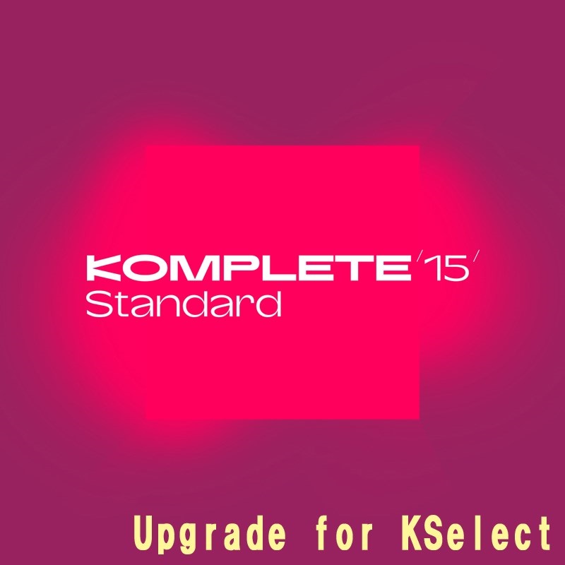 Native Instruments Komplete 15 Standard Upgrade for Kselect (オンライン納品)(代引不可) 【Native Instruments Cyber Season】 【製品登録でiZotope Nectar 4 Advanced入手可能】