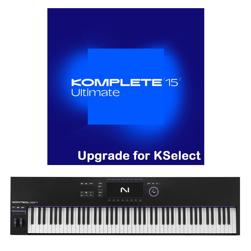 Native Instruments KONTROL S88 MK3 + Komplete 15 ULTIMATE Upgrade for  S-Series MK3 ※沖縄、離島は送料別途（税込11，000円～）発生 ｜イケベ楽器店オンラインストア