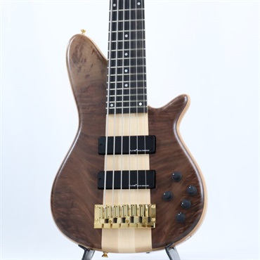 Phoenix PH-III-6 Single Cutaway Crotch Walnut Top