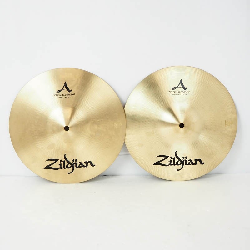 Zildjian 【USED】 Special Recording HiHats 12 pair[Top:748g/Bottom:734g]  ｜イケベ楽器店オンラインストア