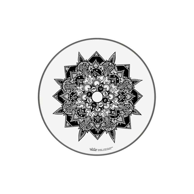 REMO PE-0016-AB-006 [ARTBEAT ARTIST COLLECTION DRUMHEAD - ARIC IMPROTA 16inch / DISILLUSION]