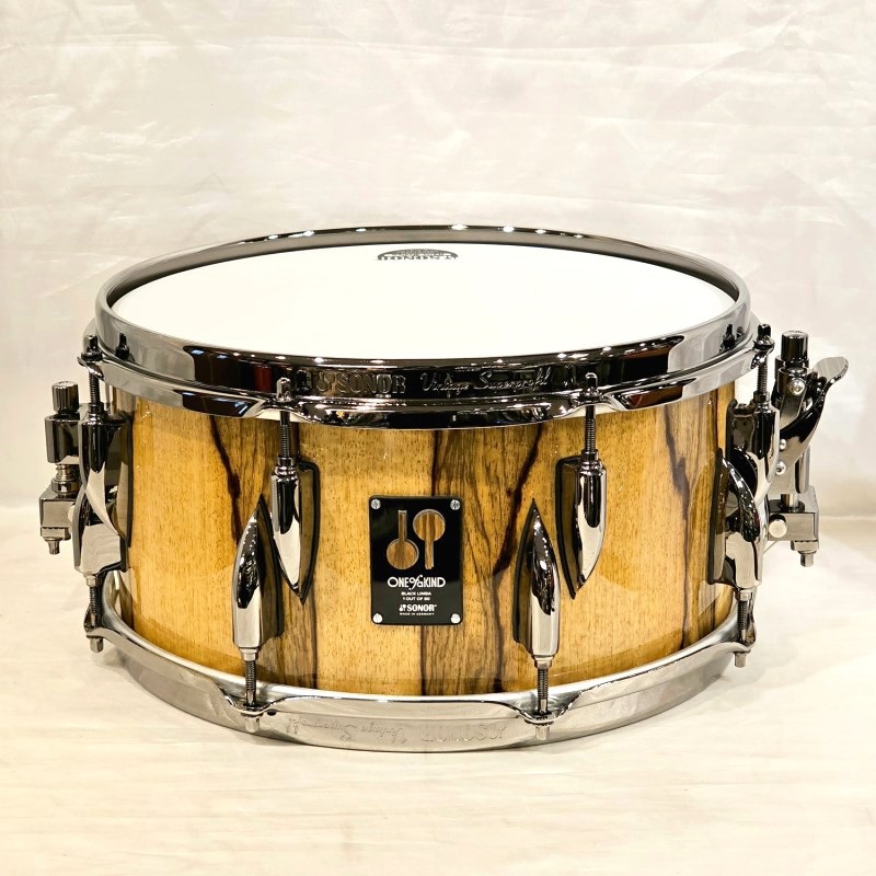 SONOR 【世界限定80台】One of a Kind Snare Drum 13×6.5 Black Limba [OOAK22-1365SDW BL]【店頭展示特価品】