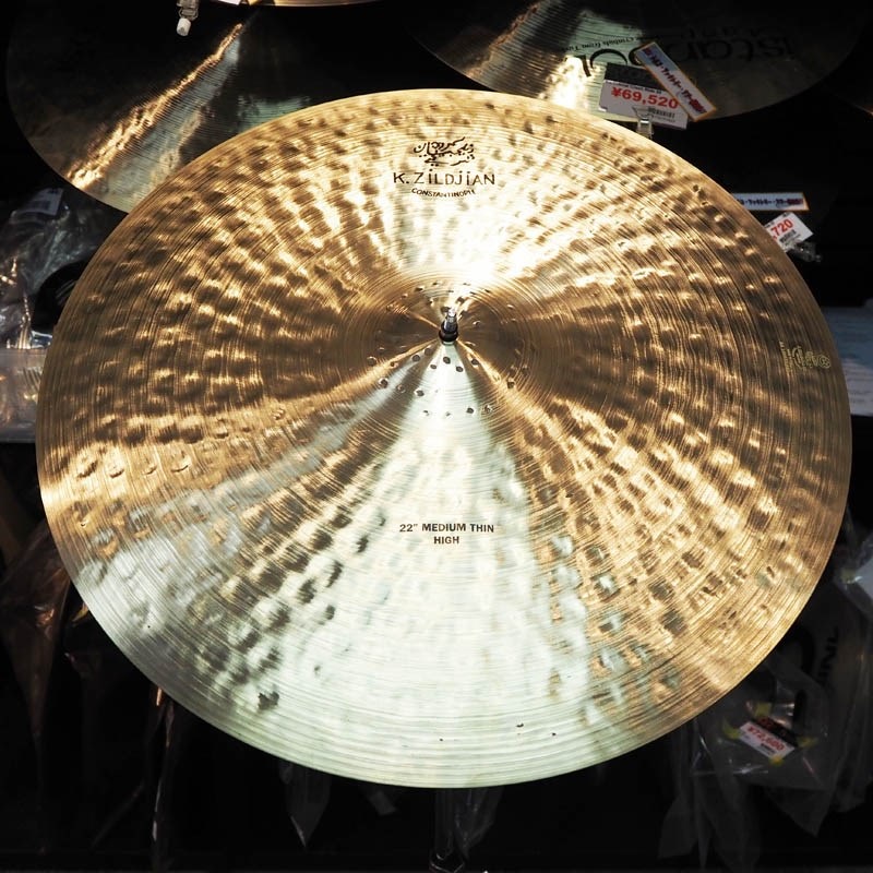 Zildjian K Constantinople Medium Thin Ride High 22 [2374g]【店頭展示特価品】