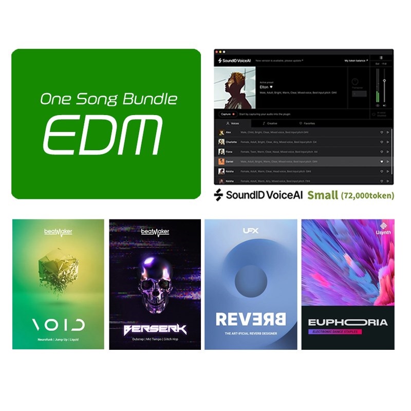 UJAM One Song Bundle：EDM (オンライン納品)(代引不可)