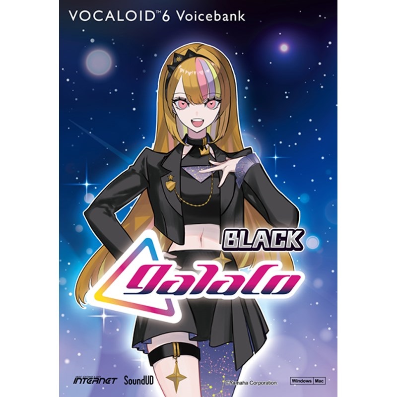 VOCALOID6 Voicebank galaco BLACK (V6VB-GLBLH-DL) (オンライン納品)(代引不可)