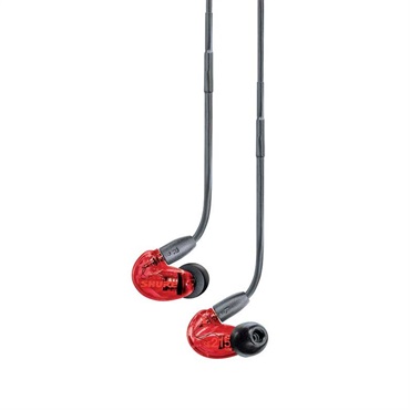 SHURE SE215SPE-RD-A(SE215 Special Edition レッド)(国内正規品・メーカー保証2年)(シュア)【限定カラーレッド】【予約商品・9月27日発売予定】