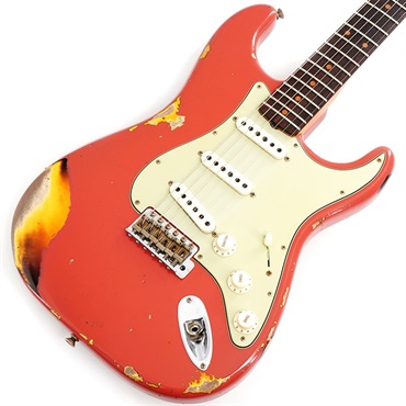 Fender Custom Shop 2023 Collection Time Machine 1960 Stratocaster Heavy Relic (Aged Fiesta Red over 3-Tone Sunburst) [SN.CZ572237] 【特価】