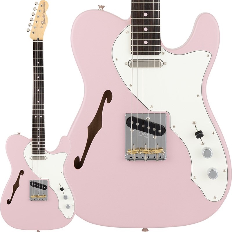 Fender Made in Japan Made in Japan Limited Kusumi Color Telecaster Thinline (Kusumi Pink)