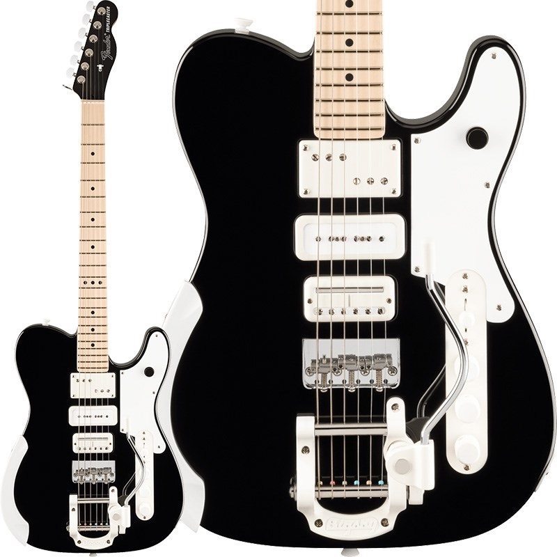 Fender USA 【12月以降入荷予定】 Limited Edition Jack White Triplecaster Telecaster (Black/Maple)