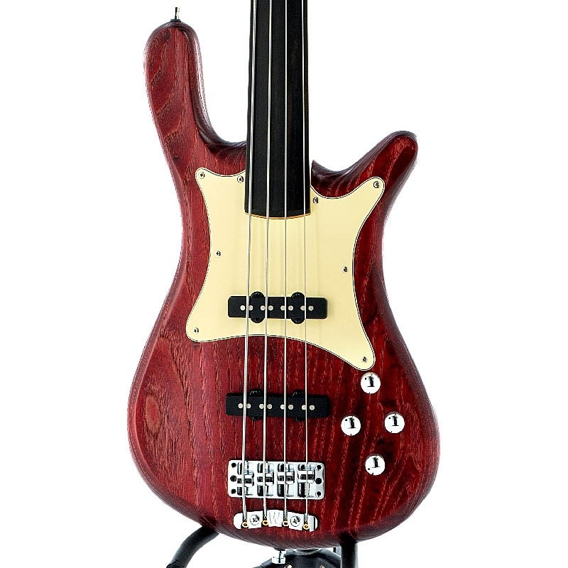 Warwick Pro Series Streamer CV 4st Fretless (Burgundy Red Transparent Satin) 【特価】