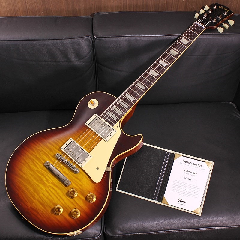 Murphy Lab 1959 Les Paul Standard Reissue Light Aged Bourbon Burst SN. 942968の商品画像