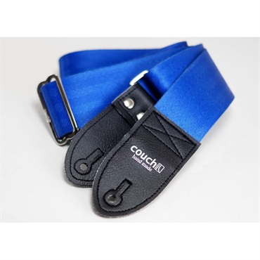 Couch Guitar Strap Royal Blue Recycled Seatbelt