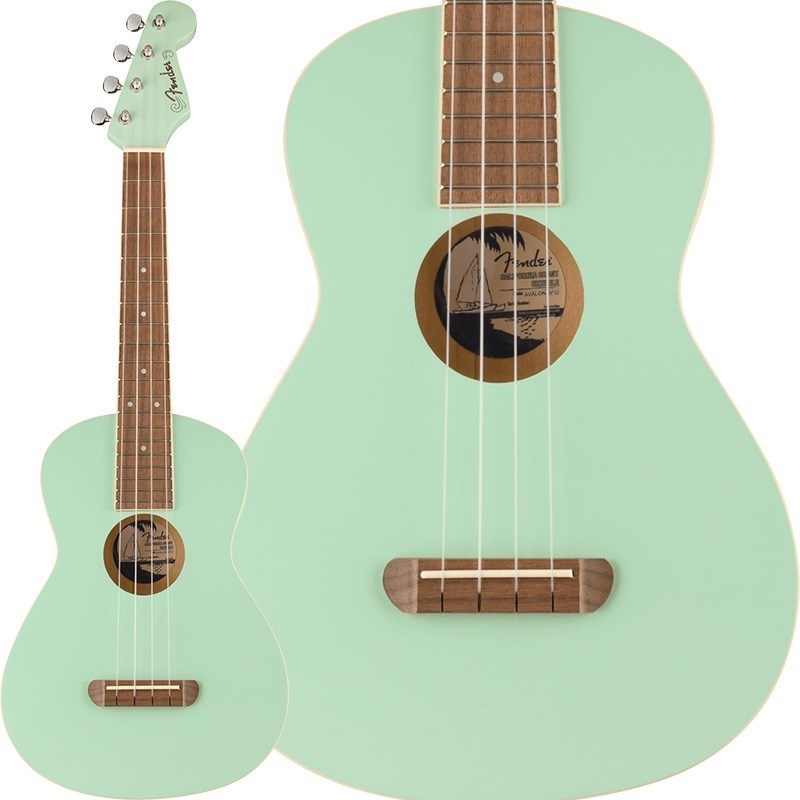 【数量限定特価】【先取り大特価SALE】 AVALON TENOR UKULELE (Surf Green)  フェンダー