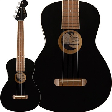 Fender Acoustics 【数量限定特価】【クリスマススペシャルSALE】 AVALON TENOR UKULELE (Black) フェンダー