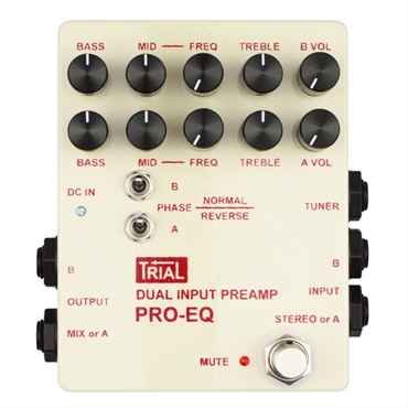 TRIAL DUAL INPUT PREAMP PRO-EQ 【即納可能】