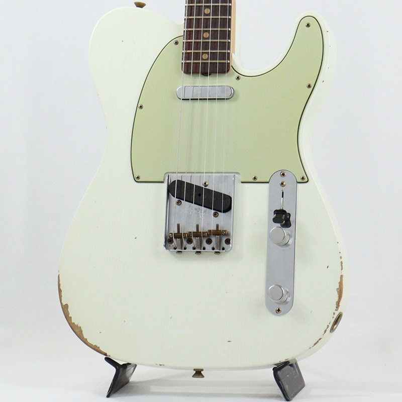 2024 Collection Time Machine 1963 Telecaster Relic (Aged Olympic White) [SN.CZ581848]