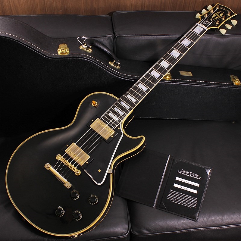 1957 Les Paul Custom Reissue 2-Pickup VOS Ebony SN. 741780