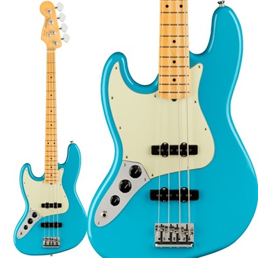 Fender USA American Professional II Jazz Bass LEFT-HAND (Miami Blue/Maple) 【特価】 【クリスマススペシャルSALE】