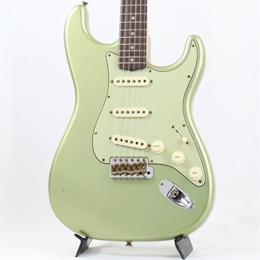 Fender Custom Shop 2024 Collection Time Machine 1959 Stratocaster Journeyman Relic (Faded/Aged Sage Green Metallic) [SN.CZ576696]