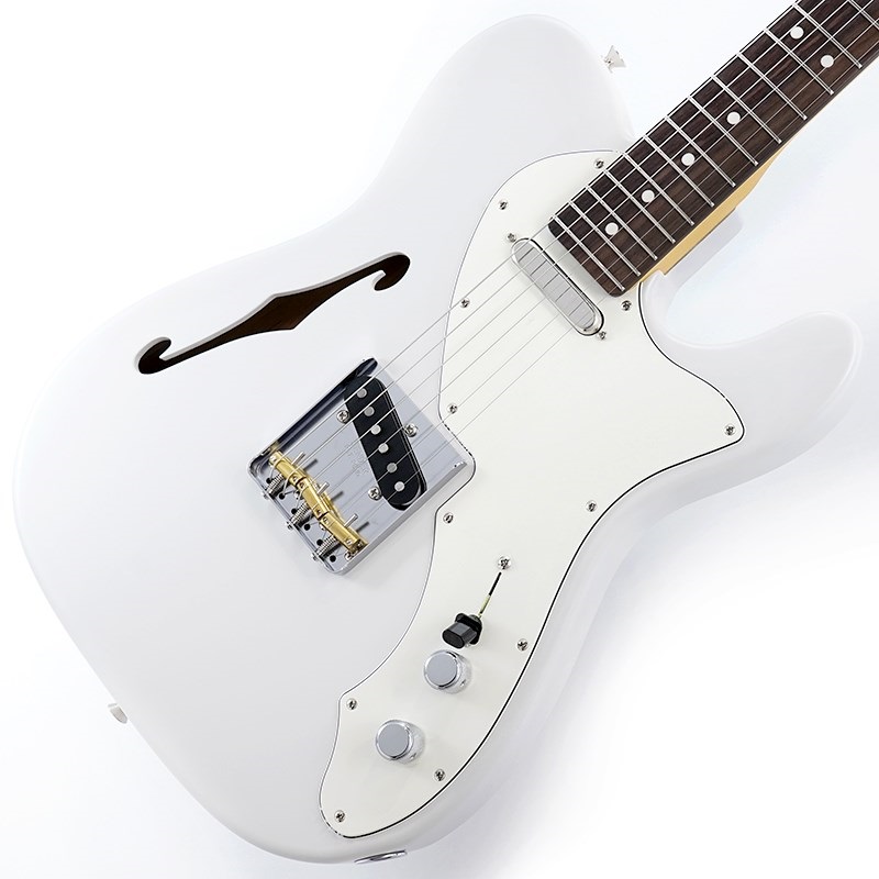 Fender Made in Japan Made in Japan Limited Kusumi Color Telecaster Thinline (Kusumi White)