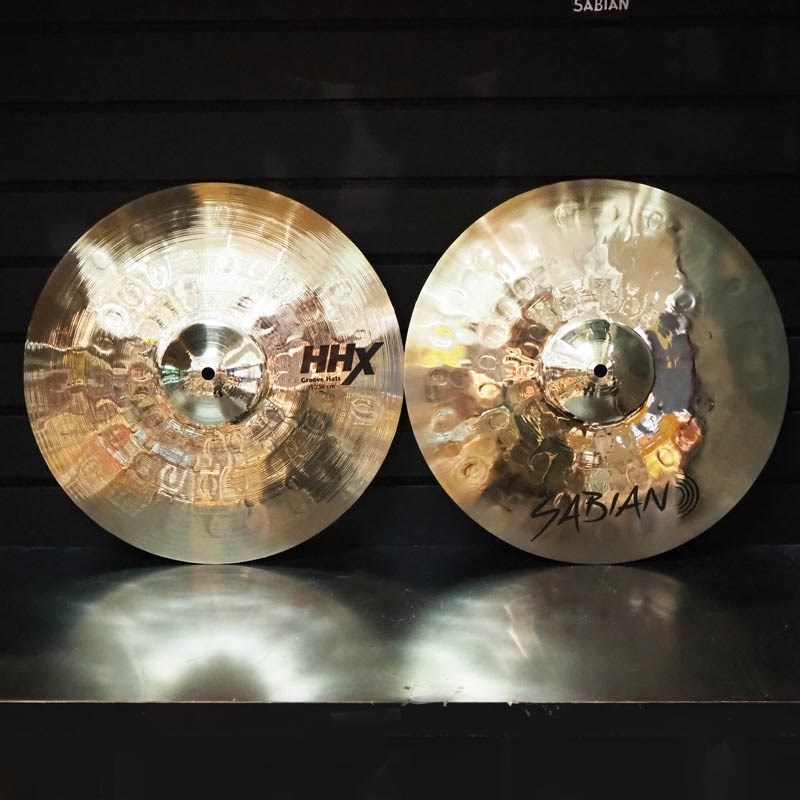 SABIAN HHX Groove Hats 15 [HHX-15TGH-B/BGH-B][Top:1134g/Bottom:1432g]【SABIAN選定会2024ドラステ】  ｜イケベ楽器店オンラインストア