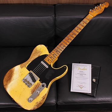 Fender Custom Shop 1952 Telecaster Super Heavy Relic Aged Nocaster Blonde SN. R130200