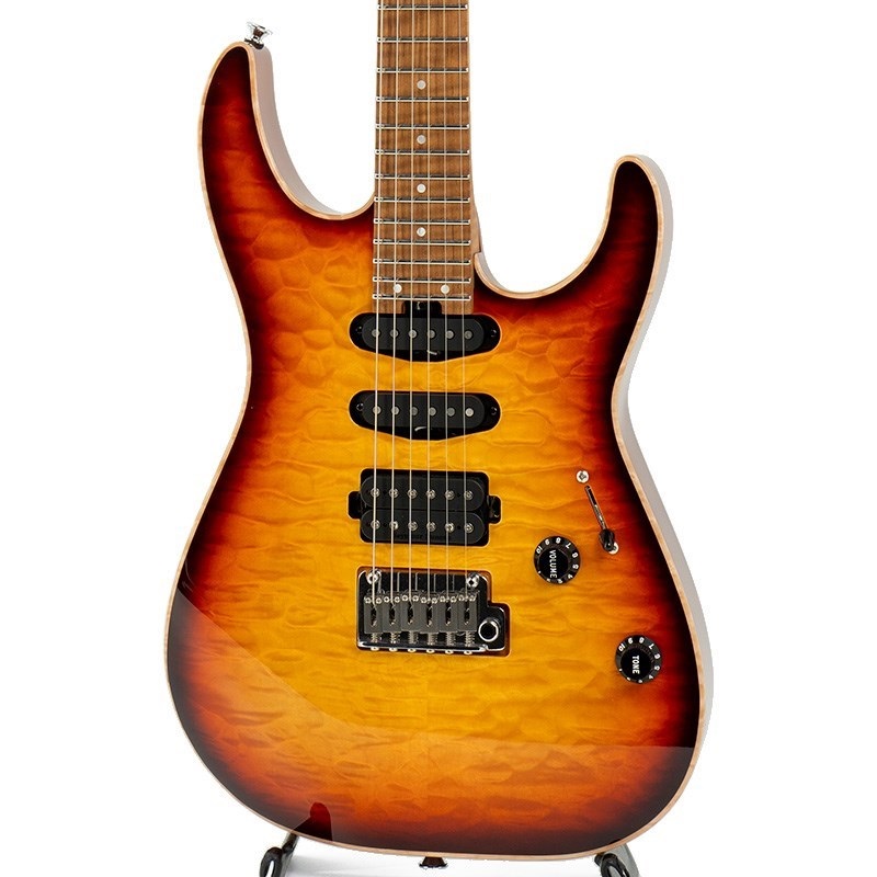 Charvel／USA USA Select DK24 HSS 2PT CM QM (Autumn Glow) 【特価】