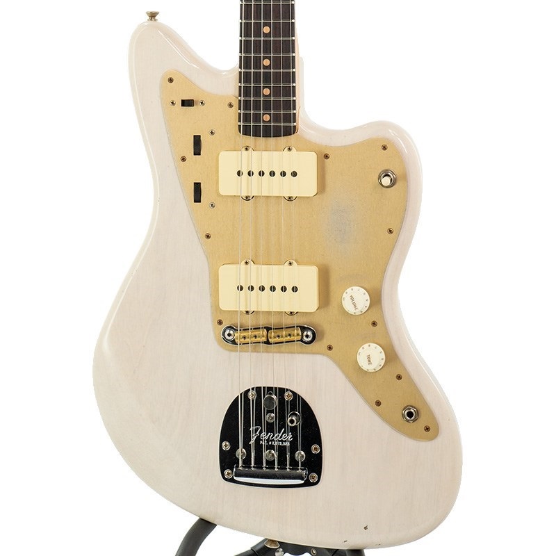 Fender Custom Shop 1959 250K Jazzmaster Journeyman Relic Guitar | Aged White Blonde