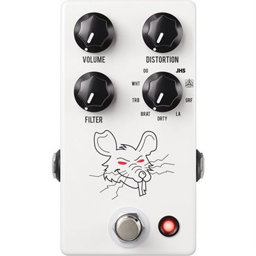 JHS Pedals PACKRAT WHITE