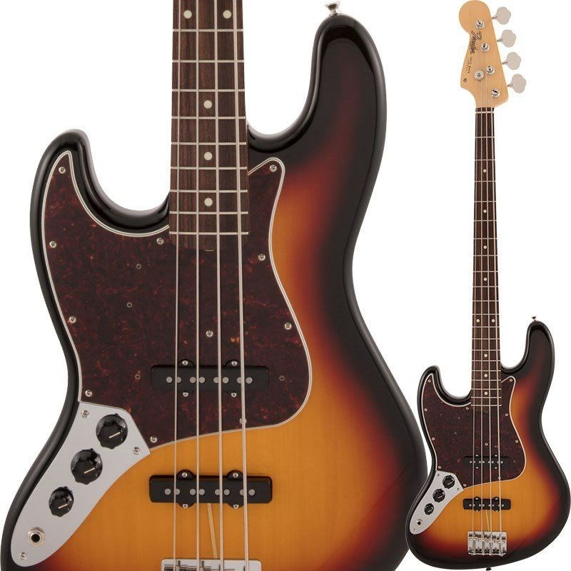 Fender Made in Japan Traditional 60s Jazz Bass Left-Handed (3-Color  Sunburst) 【特価】 ｜イケベ楽器店オンラインストア