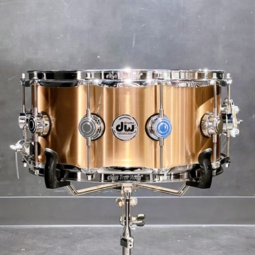 dw DRVZ6514SVC [Collector's Series Brushed Bronze Snare Drum 14×6.5]