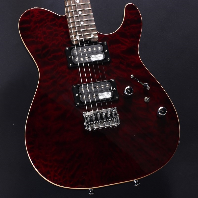 SCHECTER KR-24-2H-FXD (See-thru Red/Rosewood) #S2208114