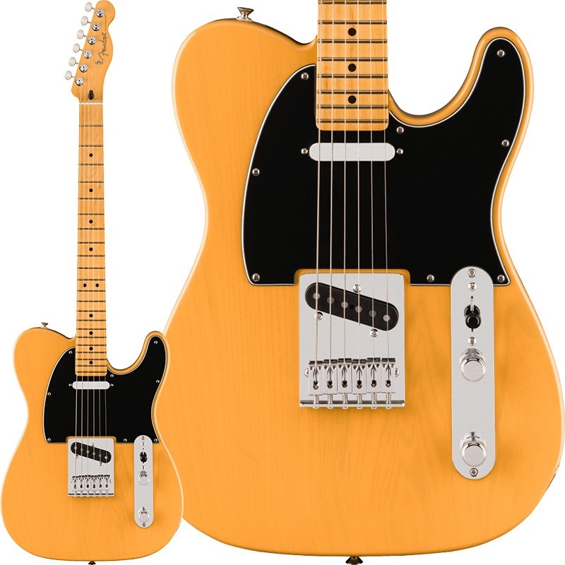 Fender MEX Player II Telecaster (Butterscotch Blonde/Maple) [Chambered Body]