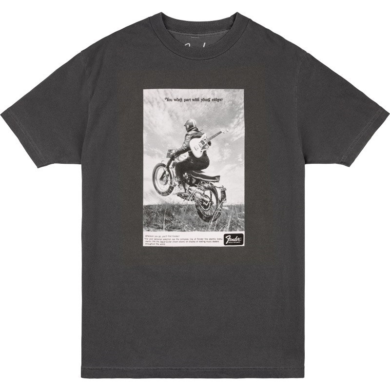 VINTAGE AD BIKER TEE SHIRT GRAPHITE (S)(#9194132306)の商品画像