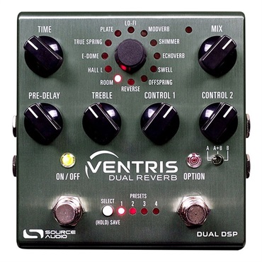 SOURCE AUDIO 【展示処分特価】SA262 VENTRIS DUAL REVERB