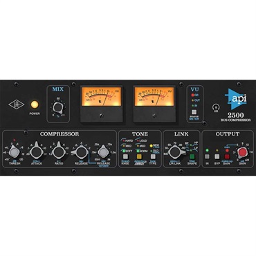 Universal Audio 【Universal Audio HOLIDAY SALE】API 2500 Bus Compressor [UAD Native Plugin] (オンライン納品)(代引不可)