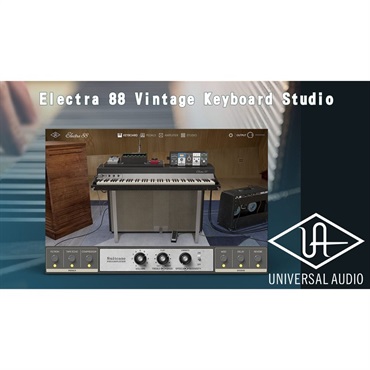 Universal Audio 【Universal Audio HOLIDAY SALE】Electra 88 Vintage Keyboard Studio [UAD Native Plugin] (オンライン納品)(代引不可)