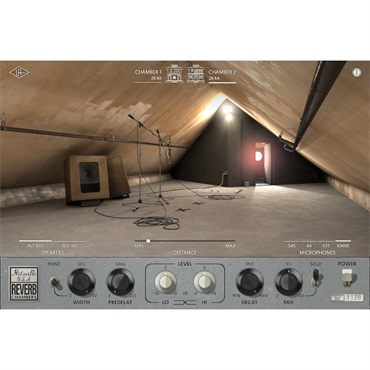 Universal Audio 【Universal Audio HOLIDAY SALE】Hitsville Reverb Chambers [UAD Native Plugin] (オンライン納品)(代引不可)